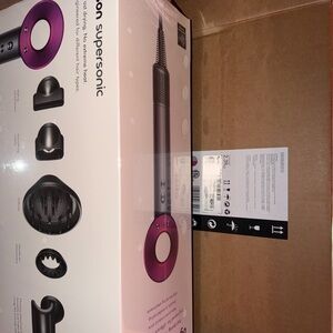 Dyson Supersonic Hair Dryer in Silver and Pink